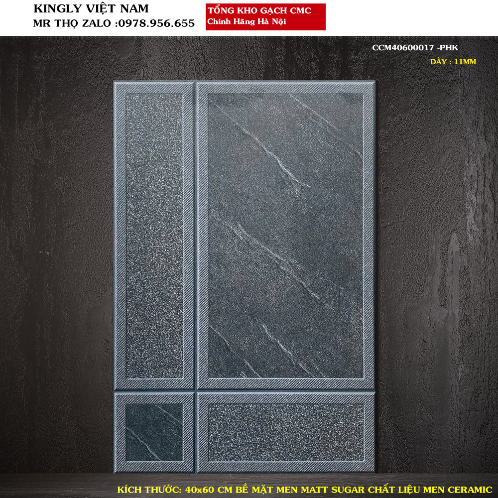 Gạch lát sân vườn CMC 40X60 CM CCM4060017 Loại A